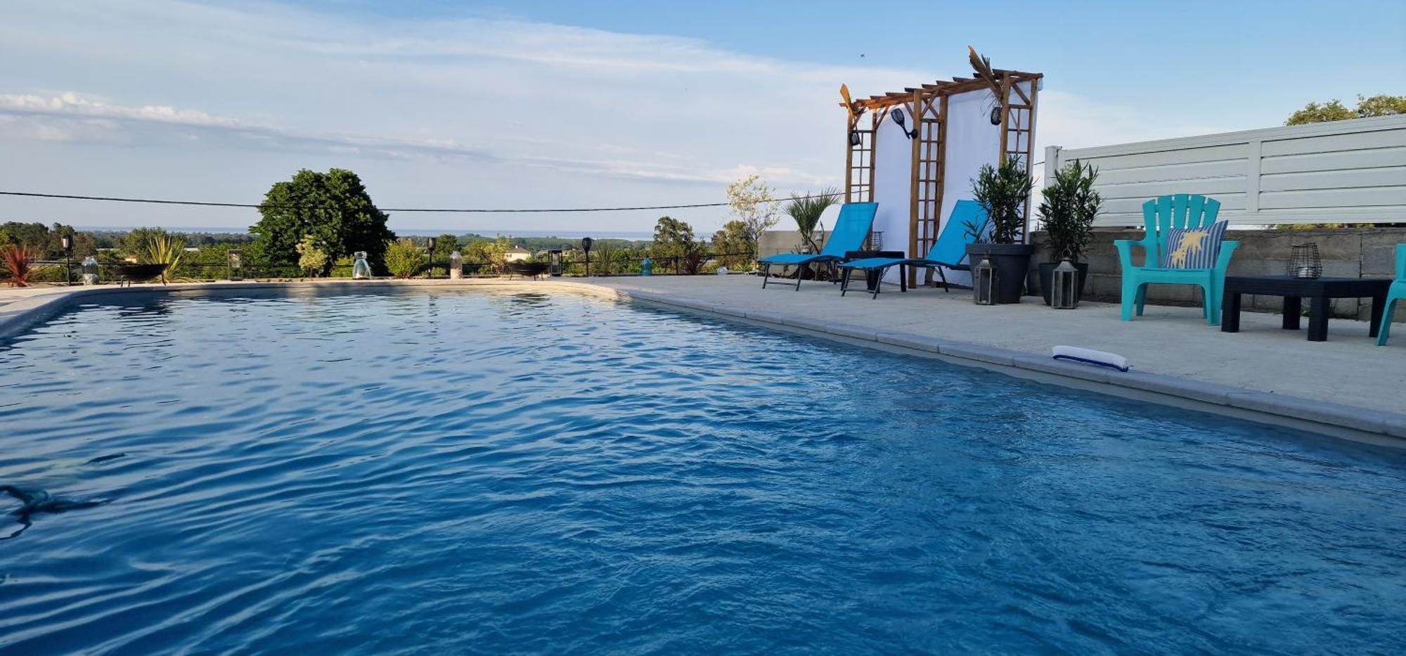 Villa Bistinetti Rez De Villa Tout Confort Avec Piscine Penta di Casinca Exterior photo